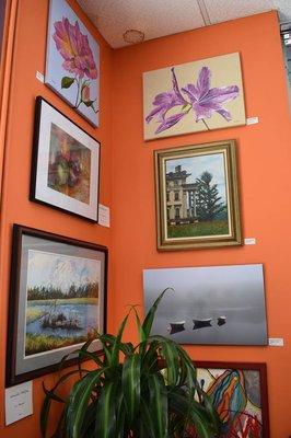 Art available at the Village Frame Shop in Poughkeepsie