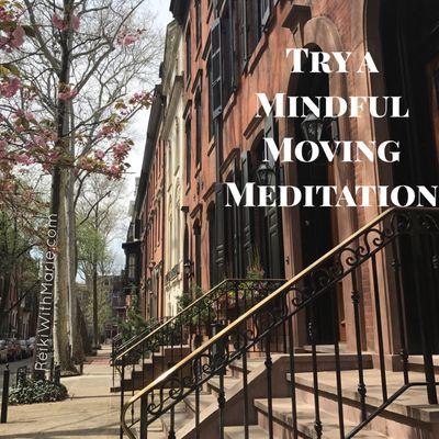 Moving meditation group walks in Philadelphia while we're social distancing have been a great way to realease stress and regain balance!