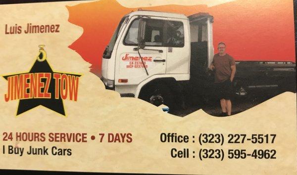 Jimenez Towing Service