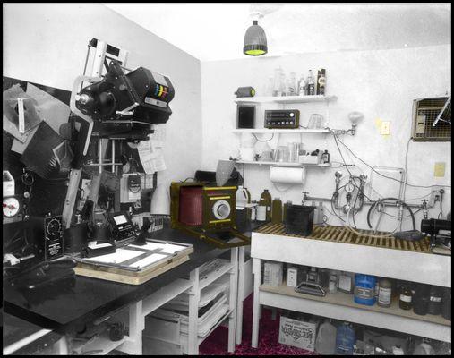 My home Photo Lab years ago. Dr Tomlin solved my vision problem. She was the first Optician to do so!