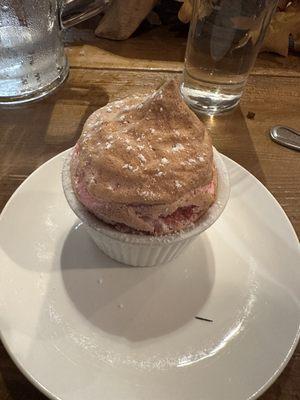 Raspberry Soufflé