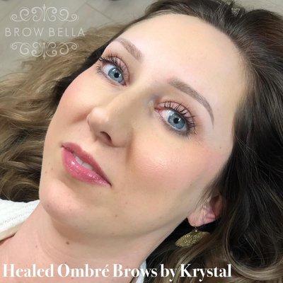 Healed Ombré Brows Permanent Makeup