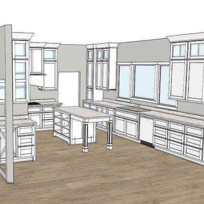 See your cabinets or custom piece come to life in our design process