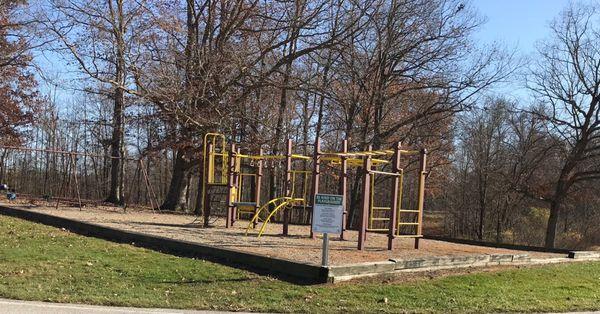 Playground by the "beach" parking lot.