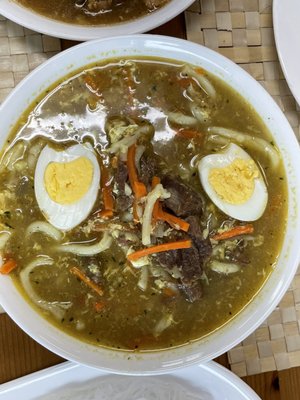 Beef Mami Soup