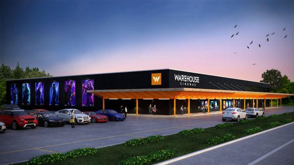 Warehouse Cinemas Leitersburg exterior rendering