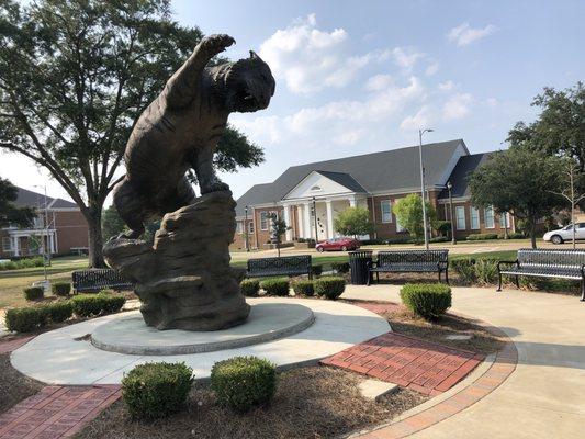 8/25/18. Saturday. Museum exterior. On campus for the 4th Annual Eddie Robinson Classic High School Football Jamboree.