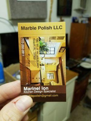 Marble Polish LLC showroom on Oslo Road in Southwest Vero Beach, Florida.