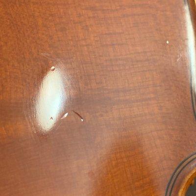 Condition of instrument I received from Tim's. I should have never accepted the instrument.