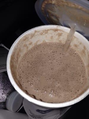 Crappy liquid milkshake