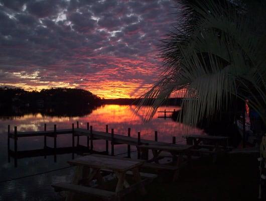 Best Sunsets at the DawgHouse at Cook Bayou Marina