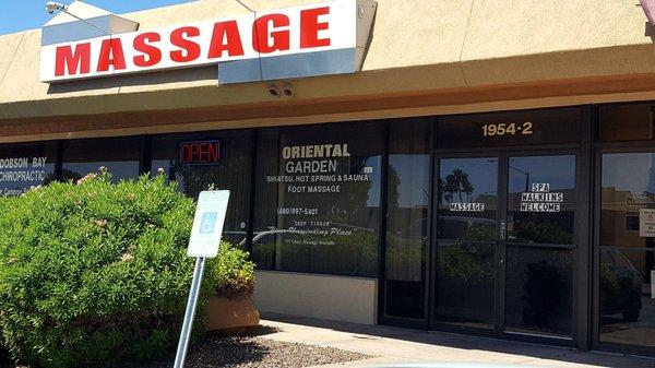 The name was recently changed to Oriental Garden Spa.