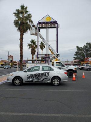 Pylon sign project