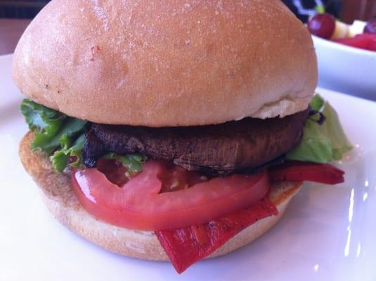 Grilled Portobello Sandwich... Delicious!