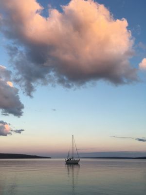 Sunset with the Bertha Stern