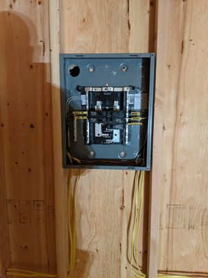 Subpanel preparation for home office