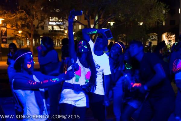 Black Lights Rentals, Neon theme Party
 http://www.kings-rental.com/uv_black_light_rental.html