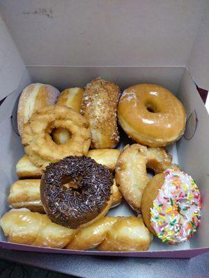 Dozen donuts