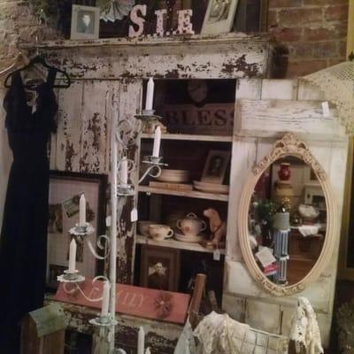 Great vintage and antique items...all one of a kind here at Grace House Vintage & Gifts