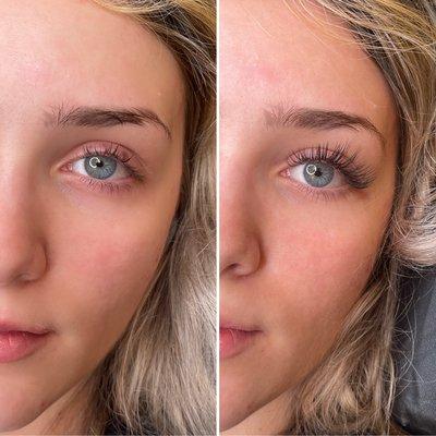 Hybrid lash extensions