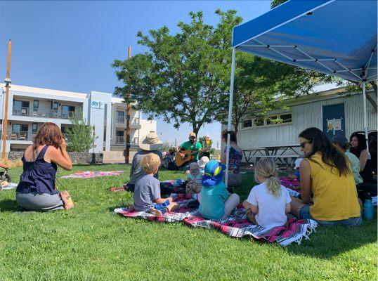 Kids Sing Along at Railyard Park Conservancy