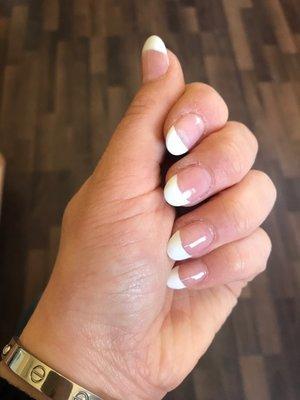 Love my classic nails by Kim