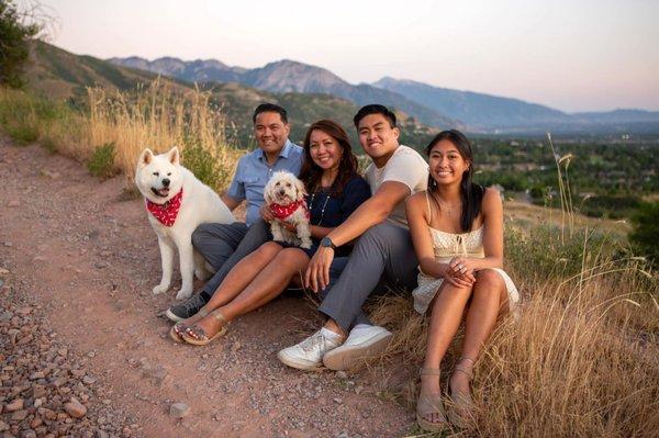 Dr. Abundo and wonderful family!