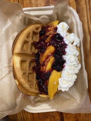 Waffle sandwich