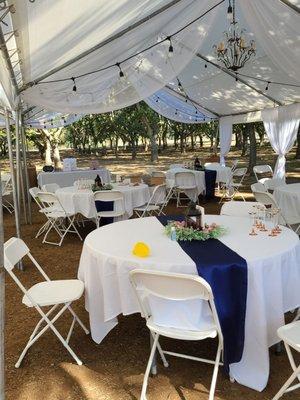 From a BBQ tent to a wedding venue.