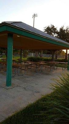 Picnic tables