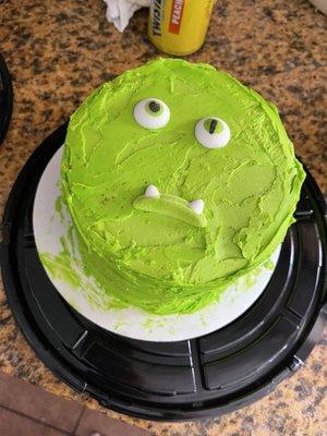 Monster 2 Layer Cake