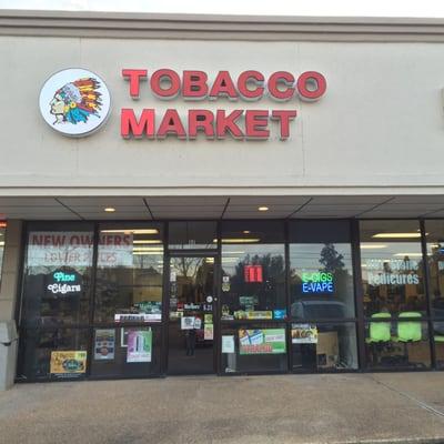 Full line tobacco shop including fine cigars and accessories and vapor products. State minimum cigarette pricing!