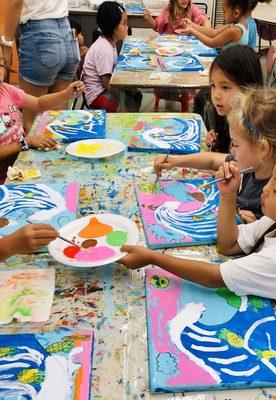 Summer Art Camp - Inspired by Hokusai