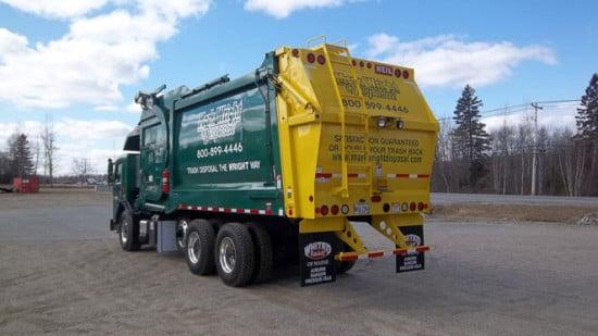 Mark Wright Disposal - Packer Truck for Curbside Service