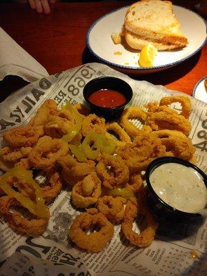 Fried calamari