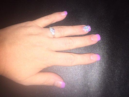 Nails done by Kim