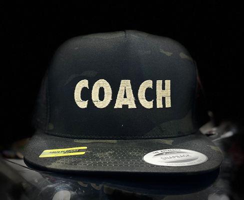 Coach Hat - Custom