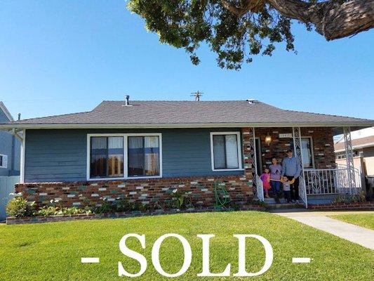 Grateful for my clients that beat out multiple offers to purchase their first home!