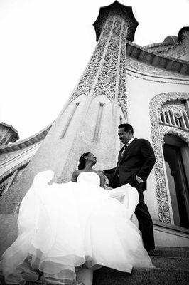 Bahai Temple Wedding 2018 Winnetka IL mpomian.com