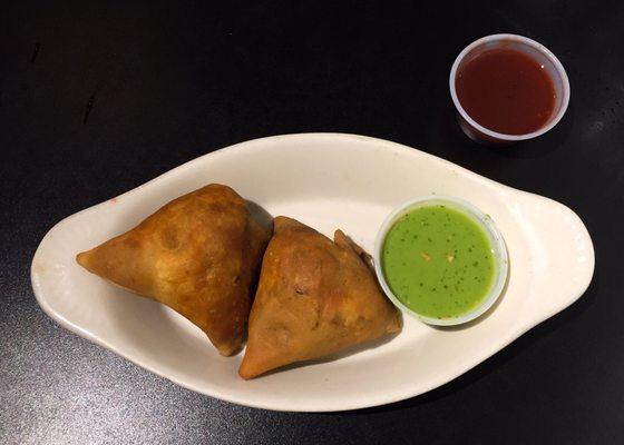 Samosas. #DustinEatsSF