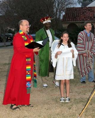 Living Nativity Christmas Pageant 2013