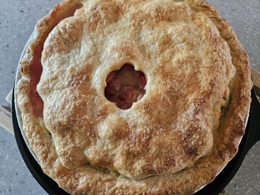 Strawberry Rhubarb Pies