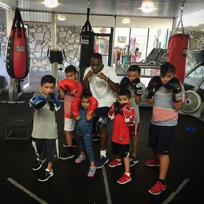 kids boxing and fitness