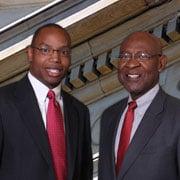 (Right) Lorenzo C. Merritt-Senior Partner (Left) Minkah Merritt-Managing Attorney