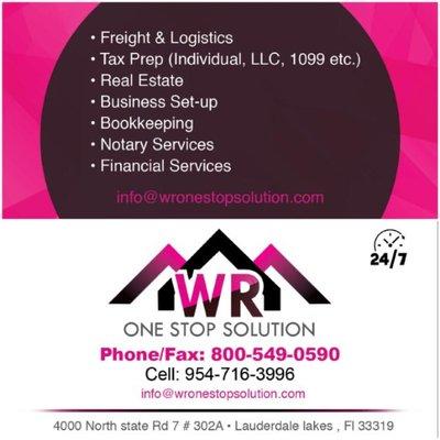 WR One Stop Solution