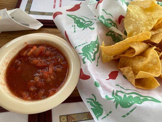 Chips and salsa