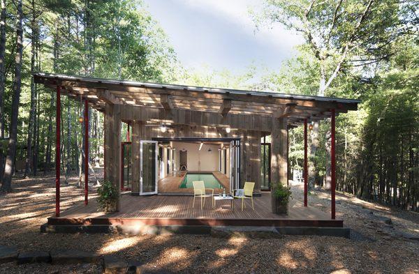 Woodstock Poolhouse | Hudson Valley Architects | North River Architecture & Planning, PC