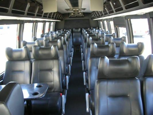 Interior of 37 Passenger Mini-Coach