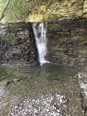 Tiny waterfalls