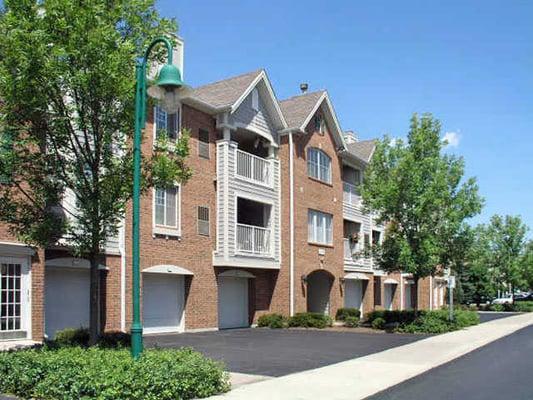 Apartment Homes with Garages attached to the building